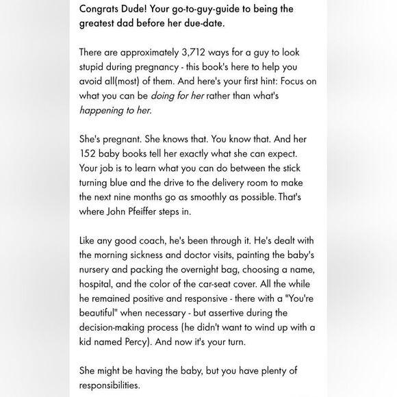 Dude,‎ You're Gonna Be a Dad! Paperback Book - Picture 2 of 7